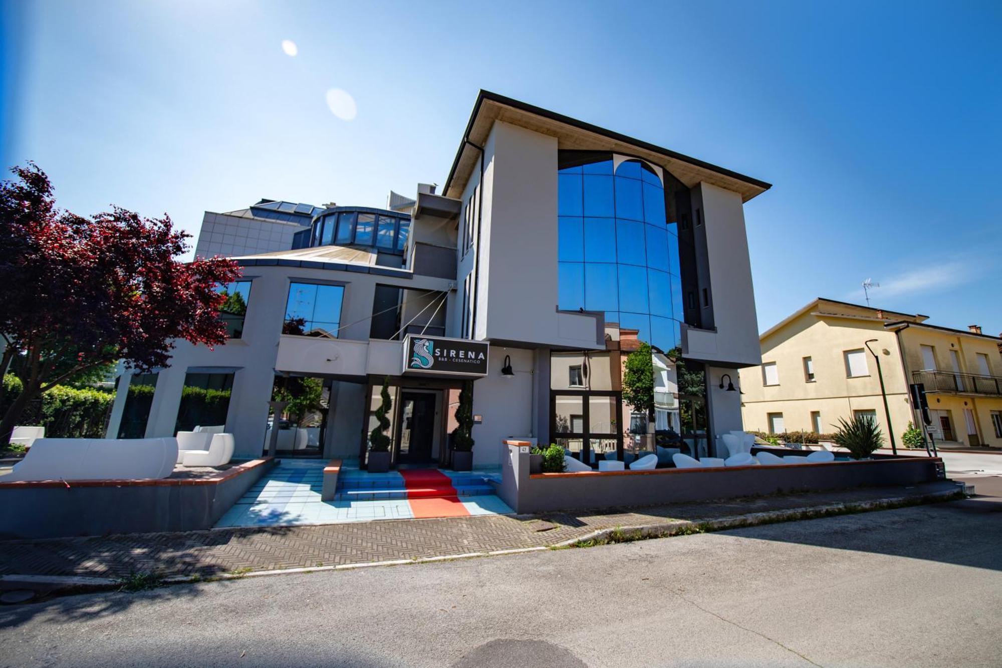 Hotel Sirena - B&B Чезенатико Экстерьер фото